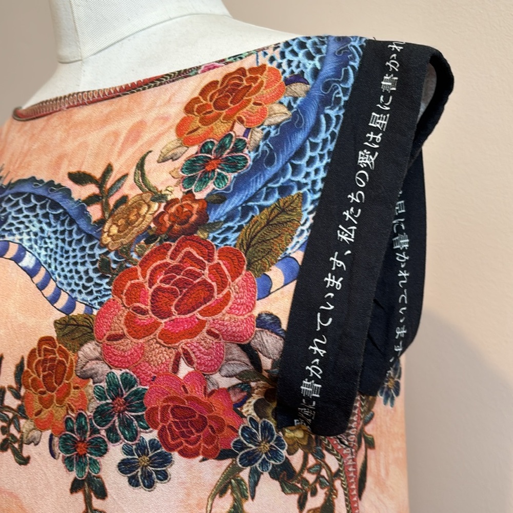 FARM Rio dress - Dragon of the Orient pullover Sheath dress - Picture 4 of 14